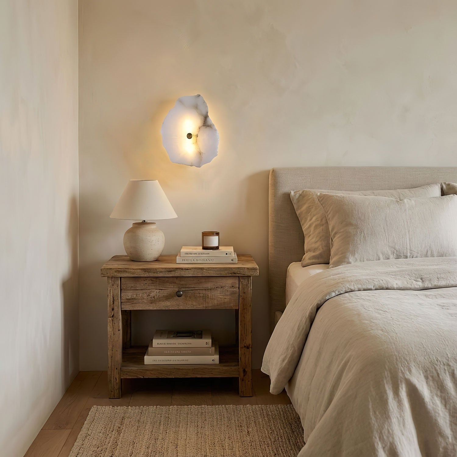 Torelsan Alabaster Wall Light