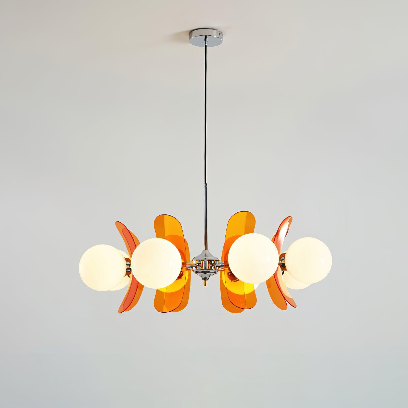 Arlenian Floral Chandelier