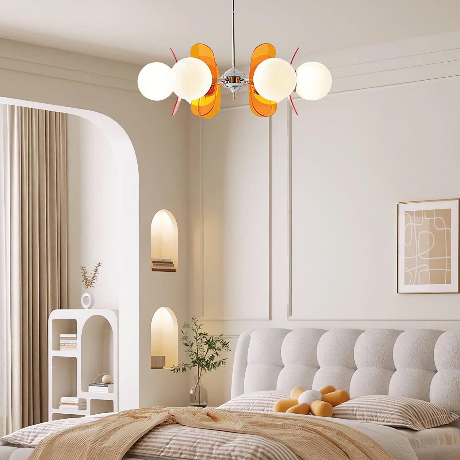 Arlenian Floral Chandelier