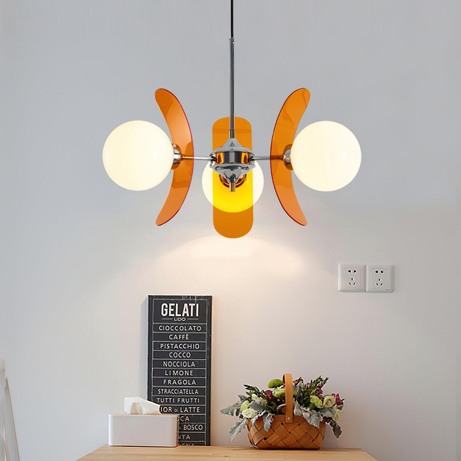 Arlenian Floral Chandelier