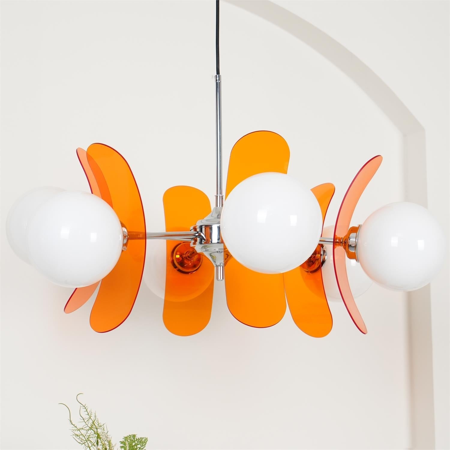 Arlenian Floral Chandelier