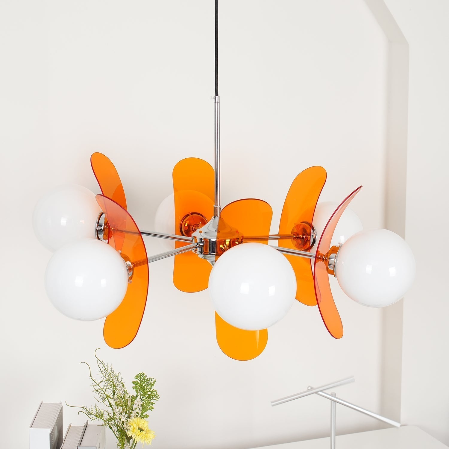 Arlenian Floral Chandelier