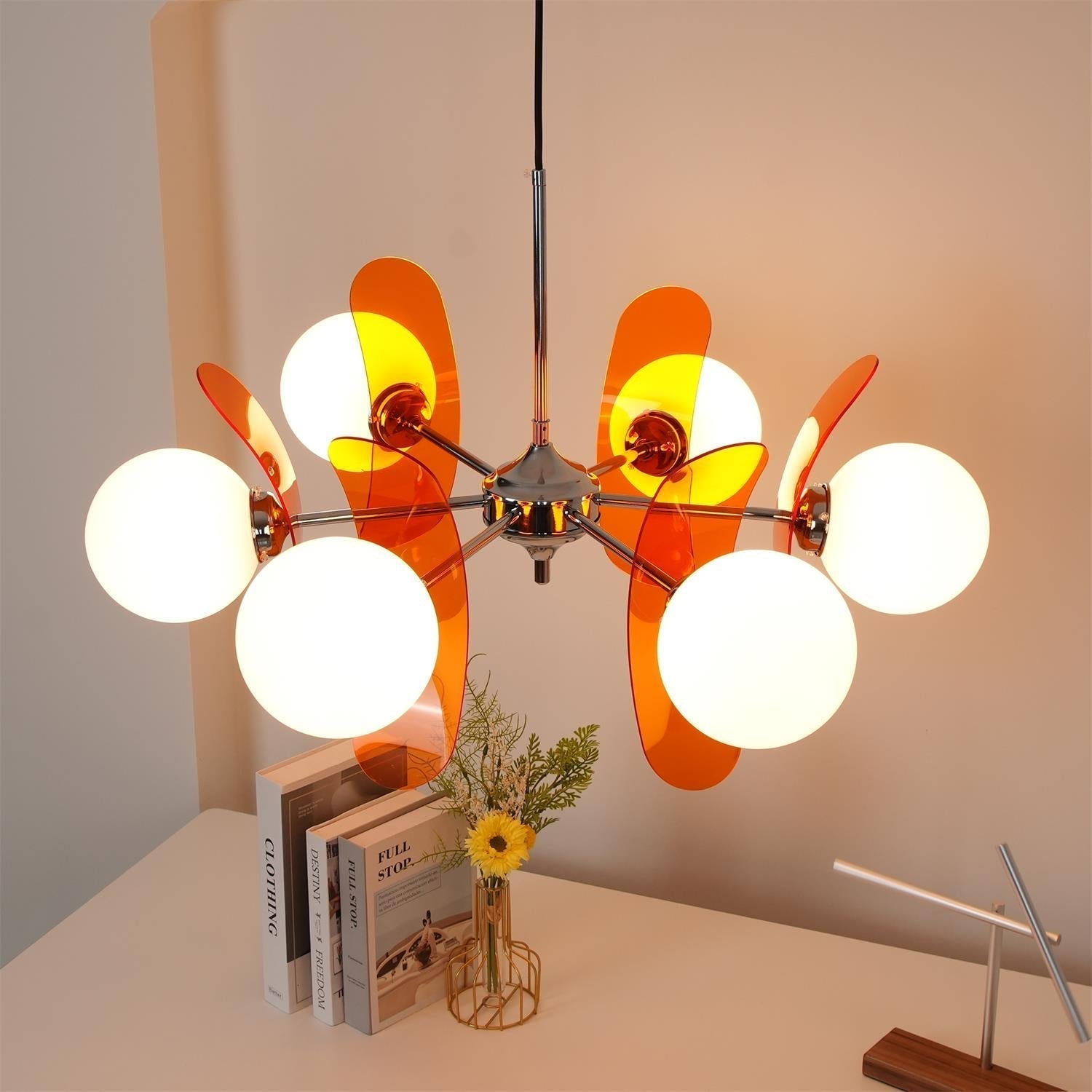Arlenian Floral Chandelier