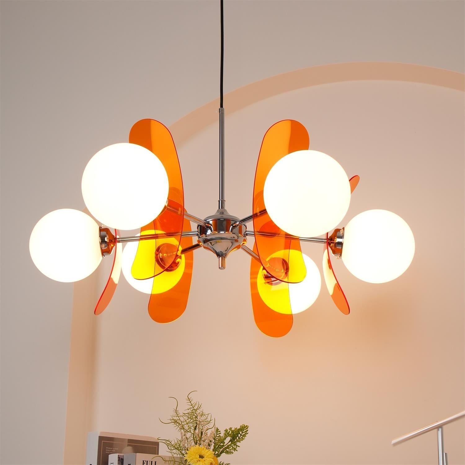 Arlenian Floral Chandelier