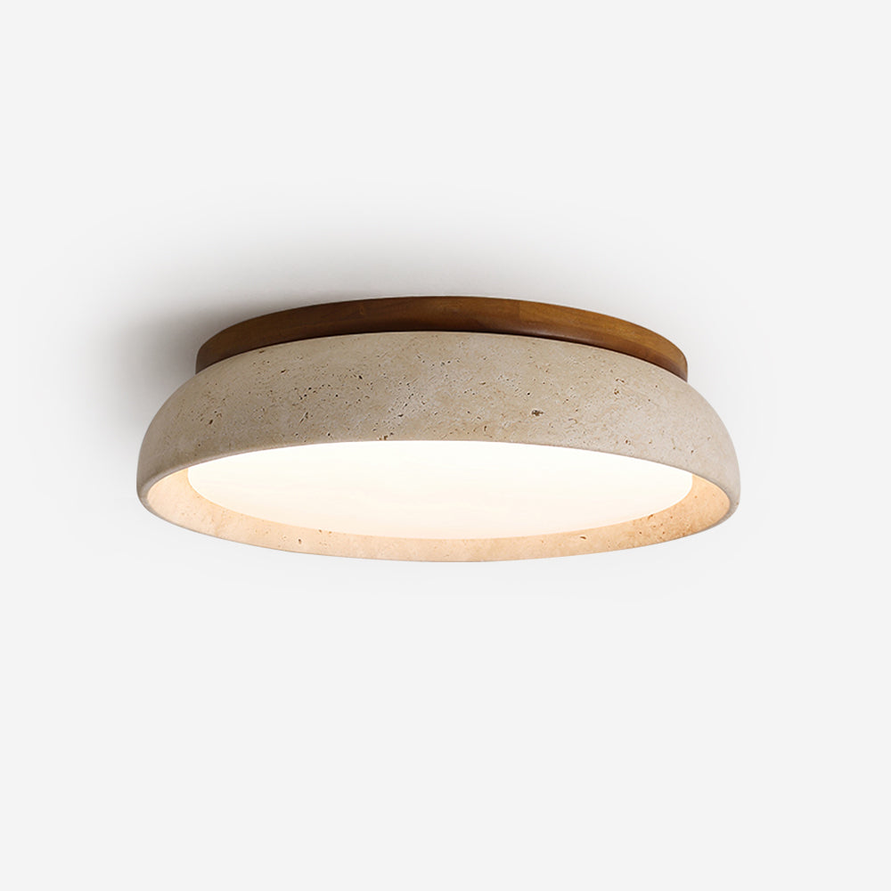 Vitelso Travertine Ceiling Light