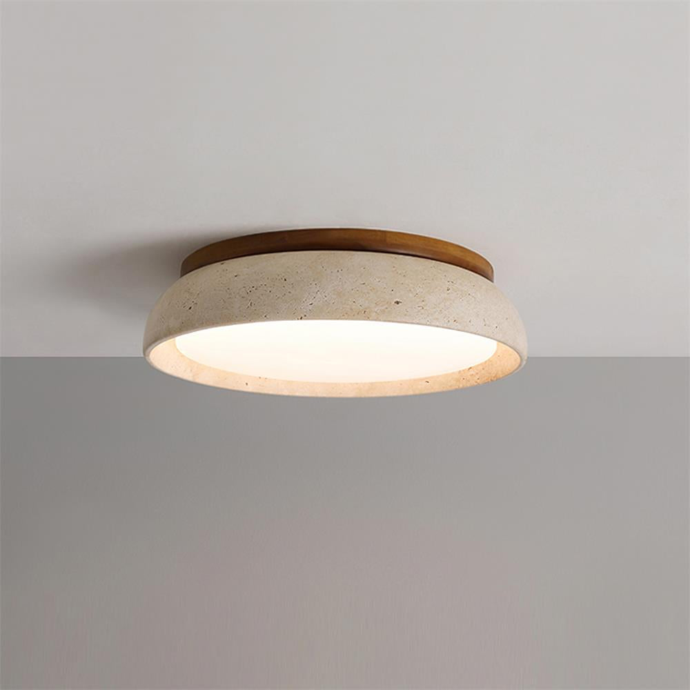 Vitelso Travertine Ceiling Light