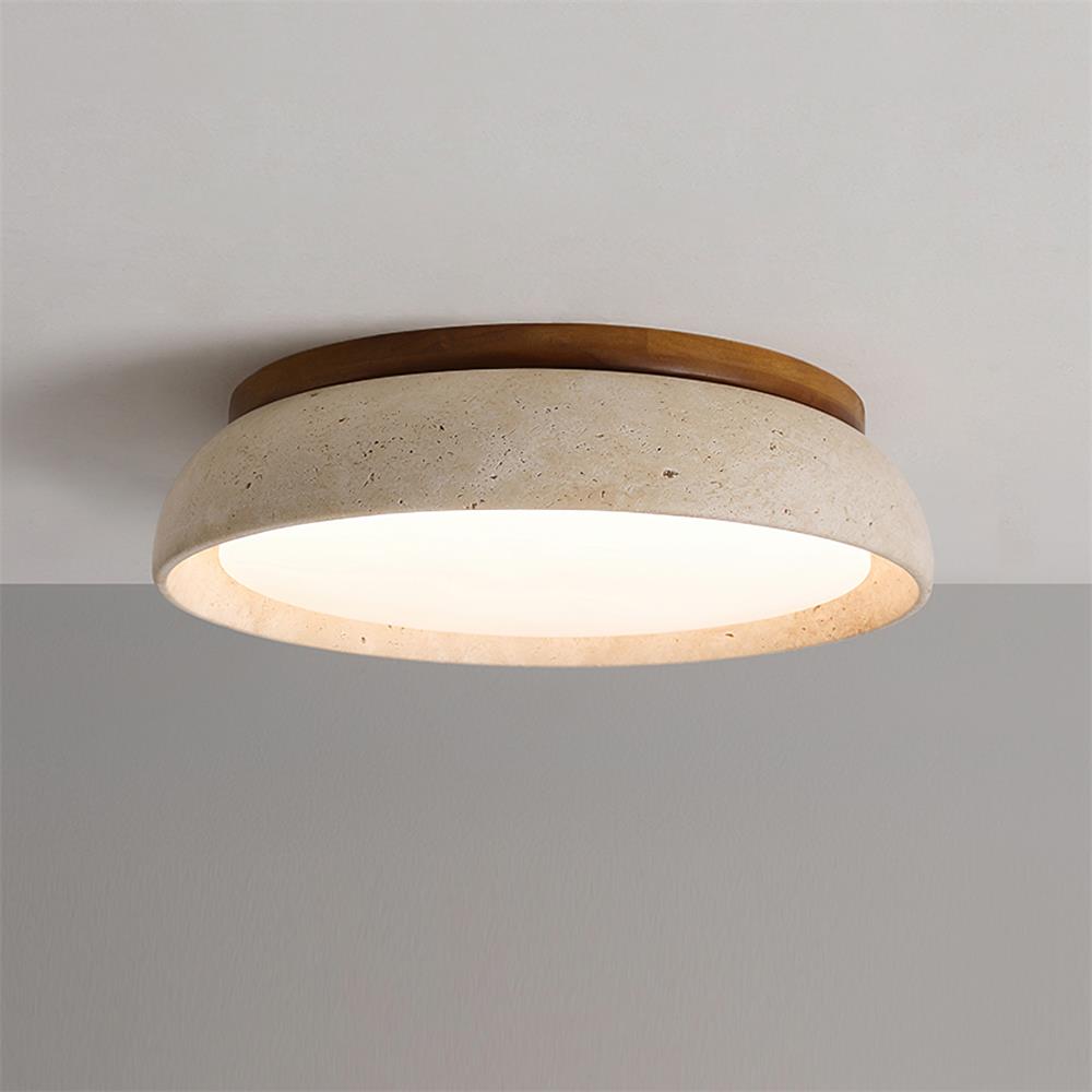 Vitelso Travertine Ceiling Light