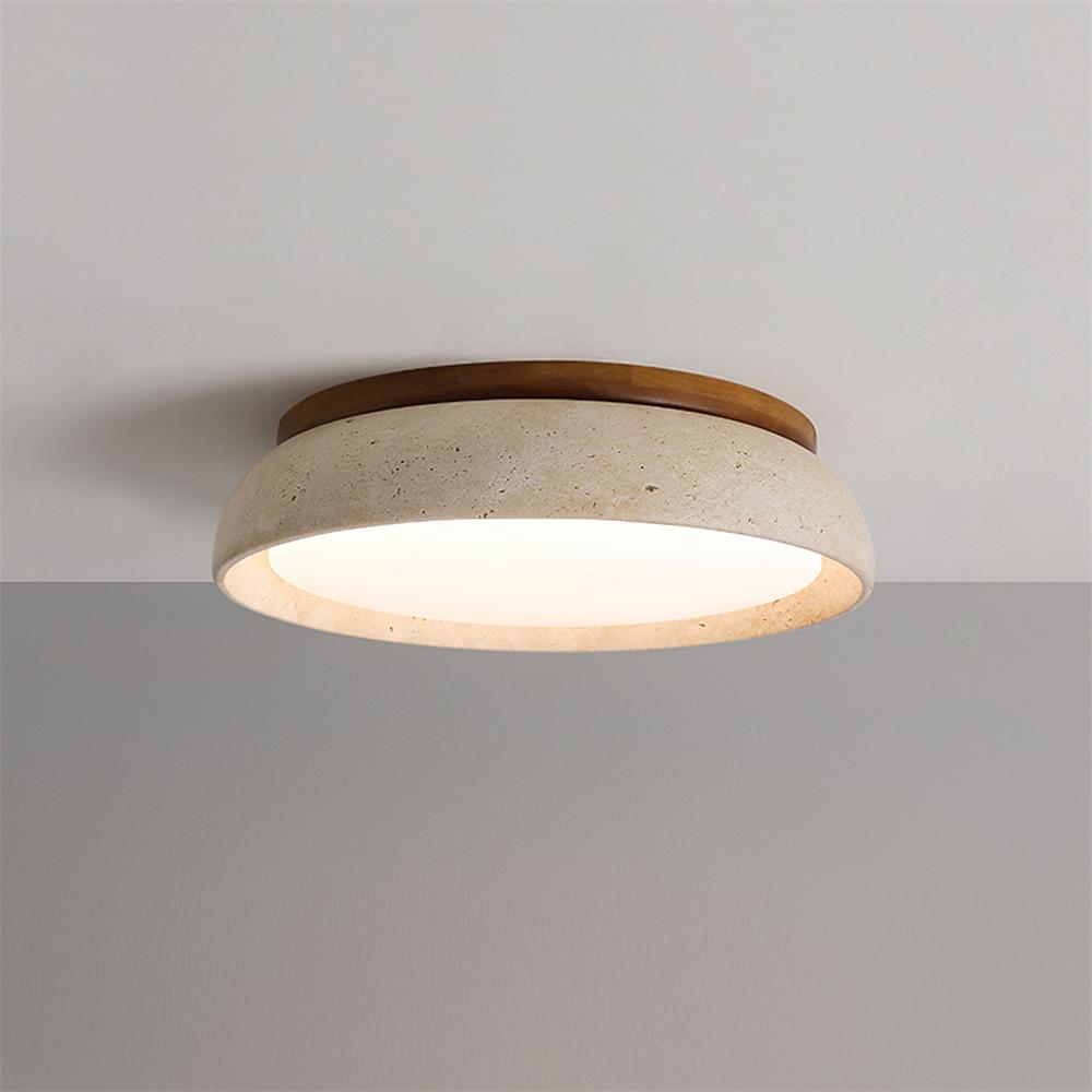 Vitelso Travertine Ceiling Light