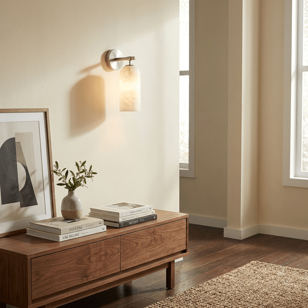 Hadeno Alabaster Wall Light