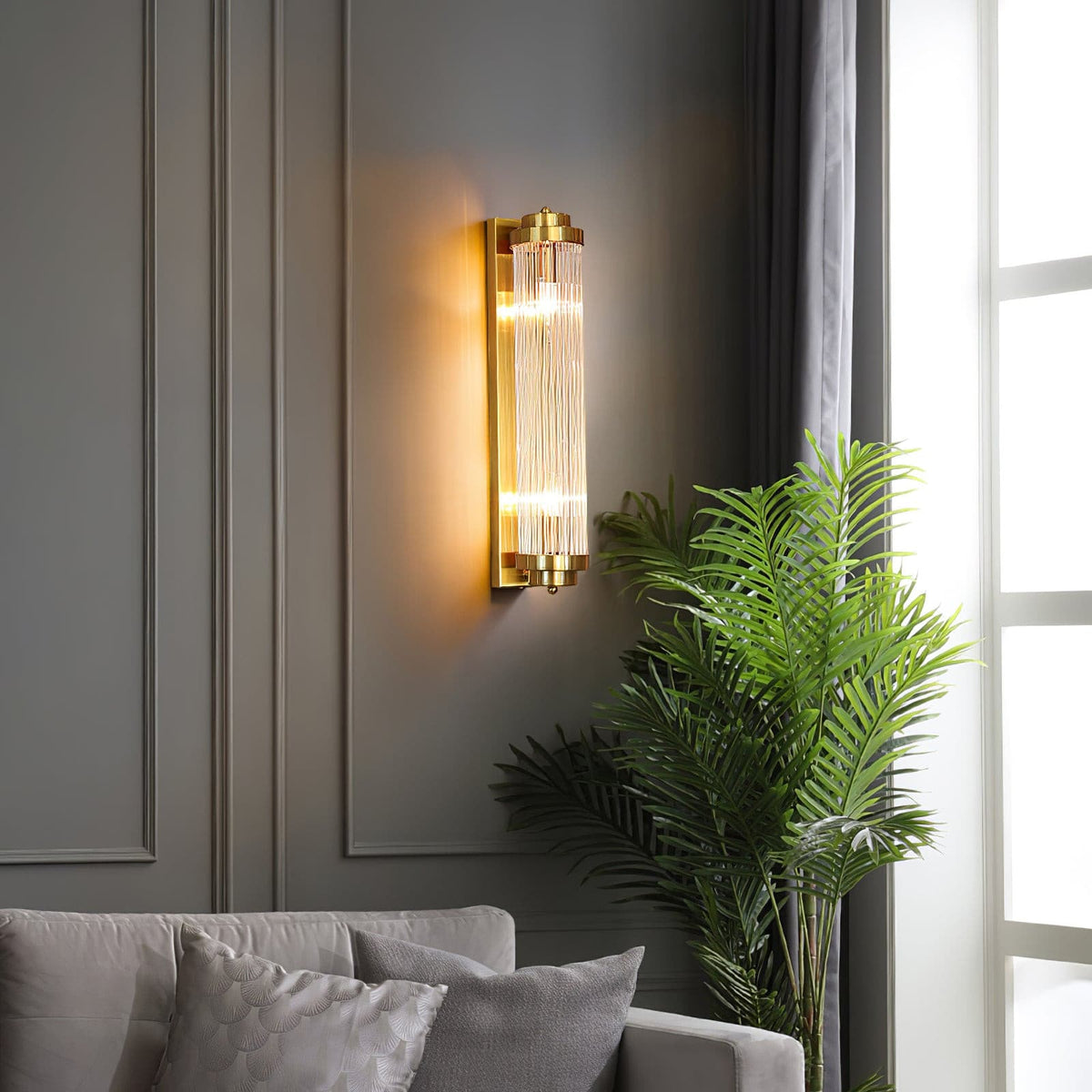 Gamen Fluted Wall Light
