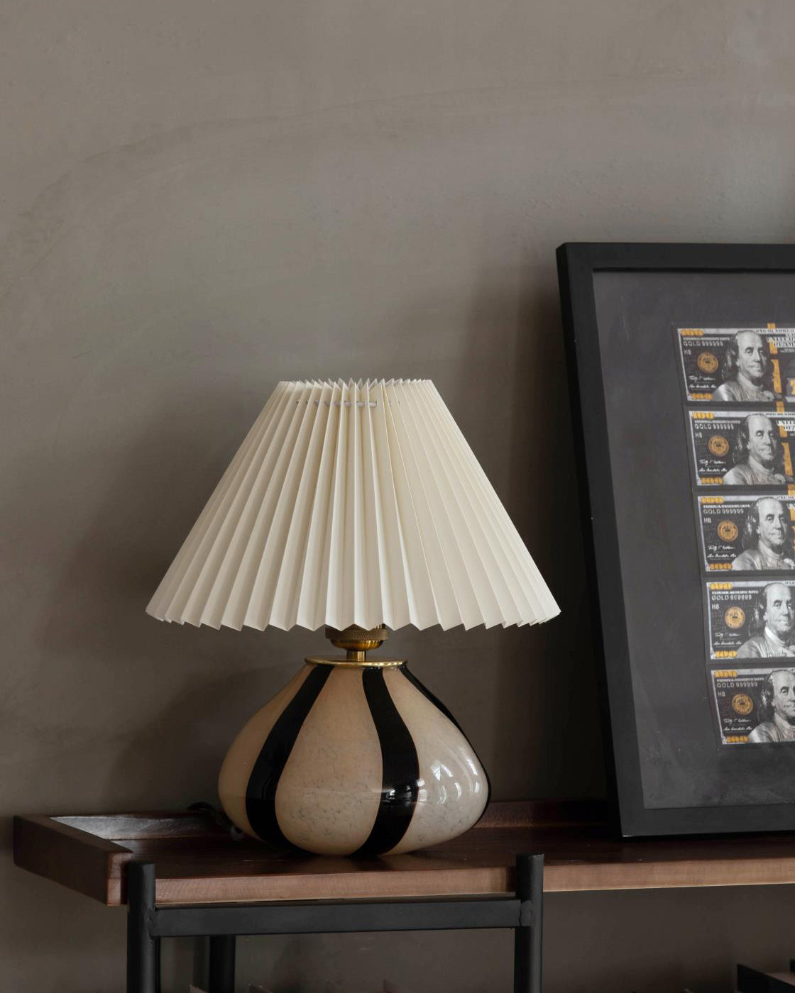 Rolenta Pleated Table Lamp