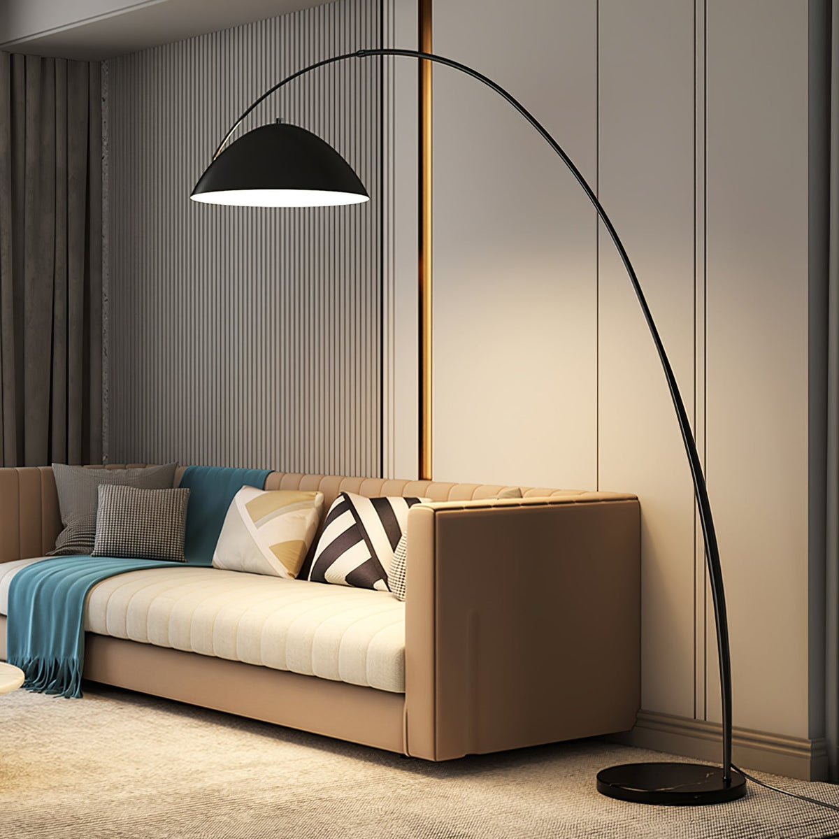 Rivon Arc Floor Lamp