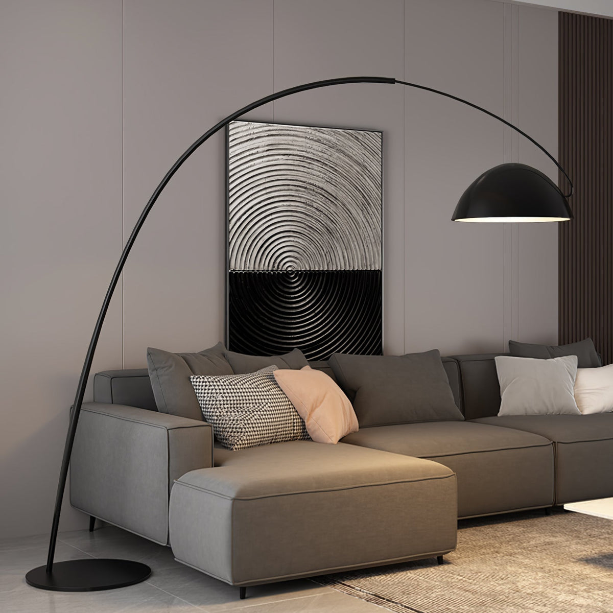 Rivon Arc Floor Lamp