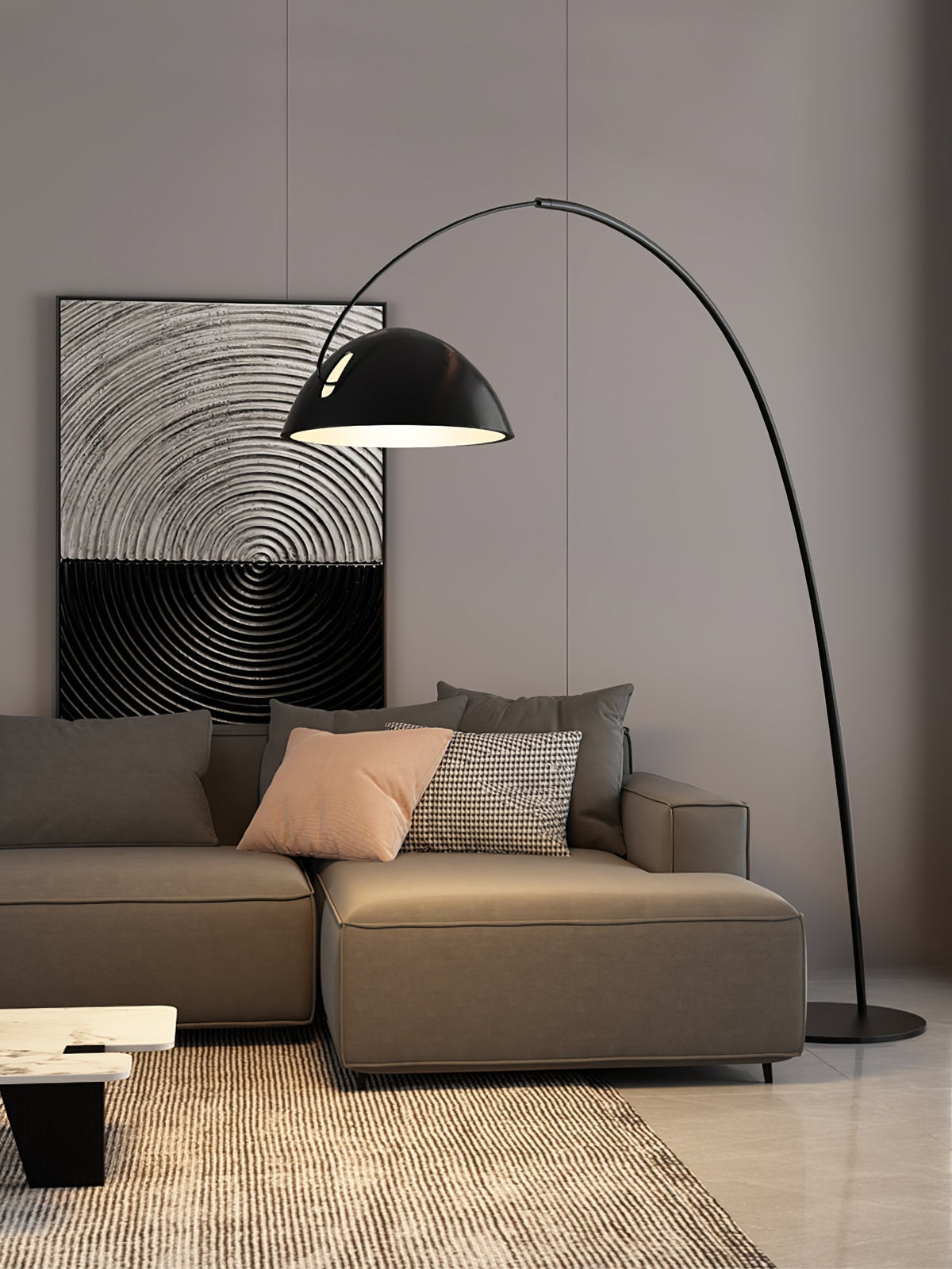 Rivon Arc Floor Lamp