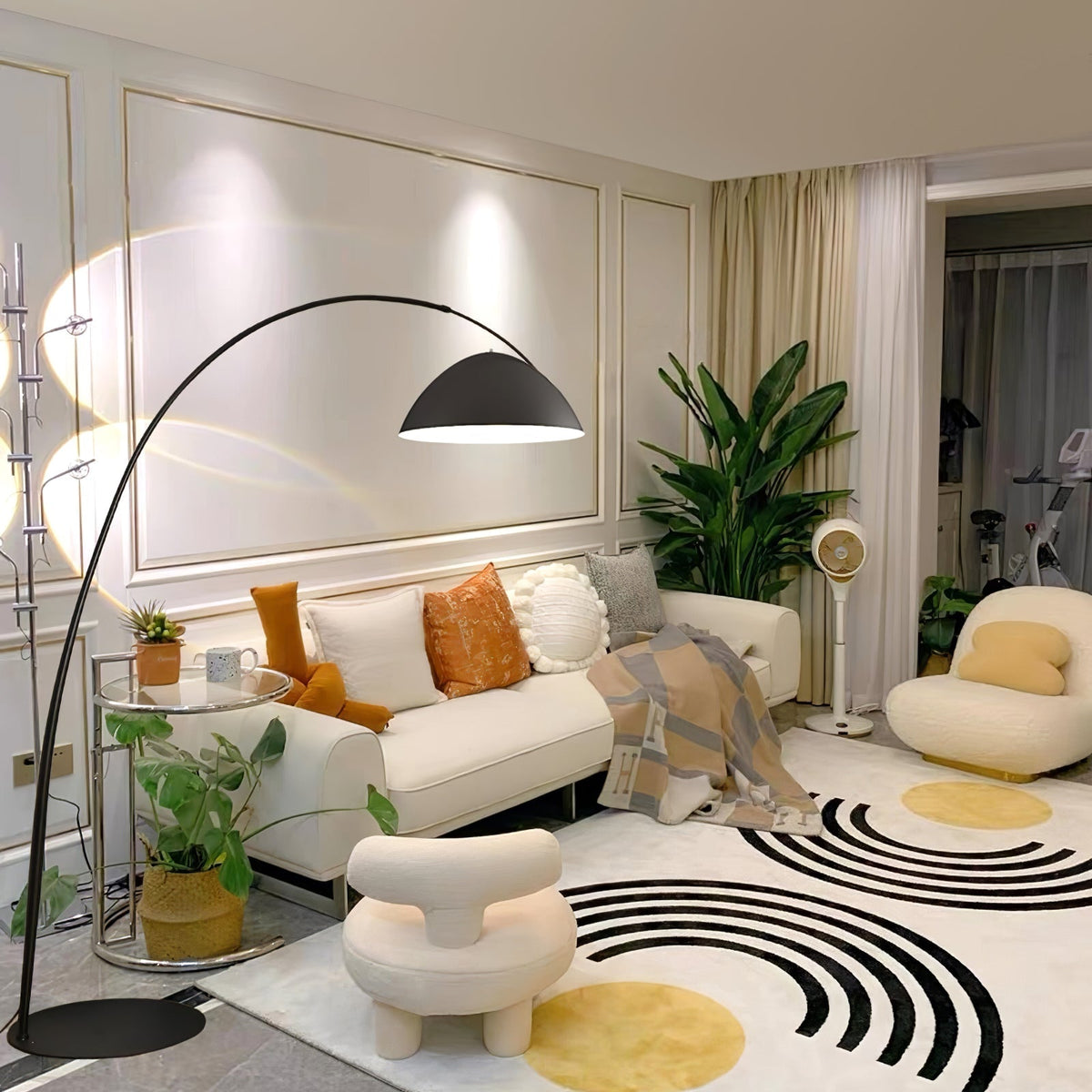 Rivon Arc Floor Lamp