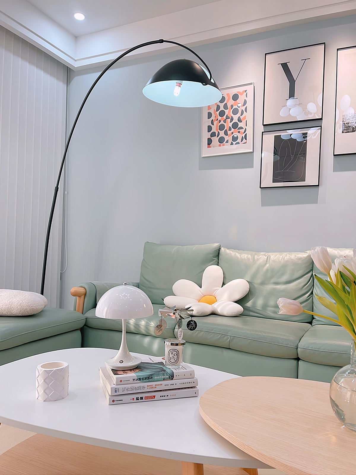 Rivon Arc Floor Lamp