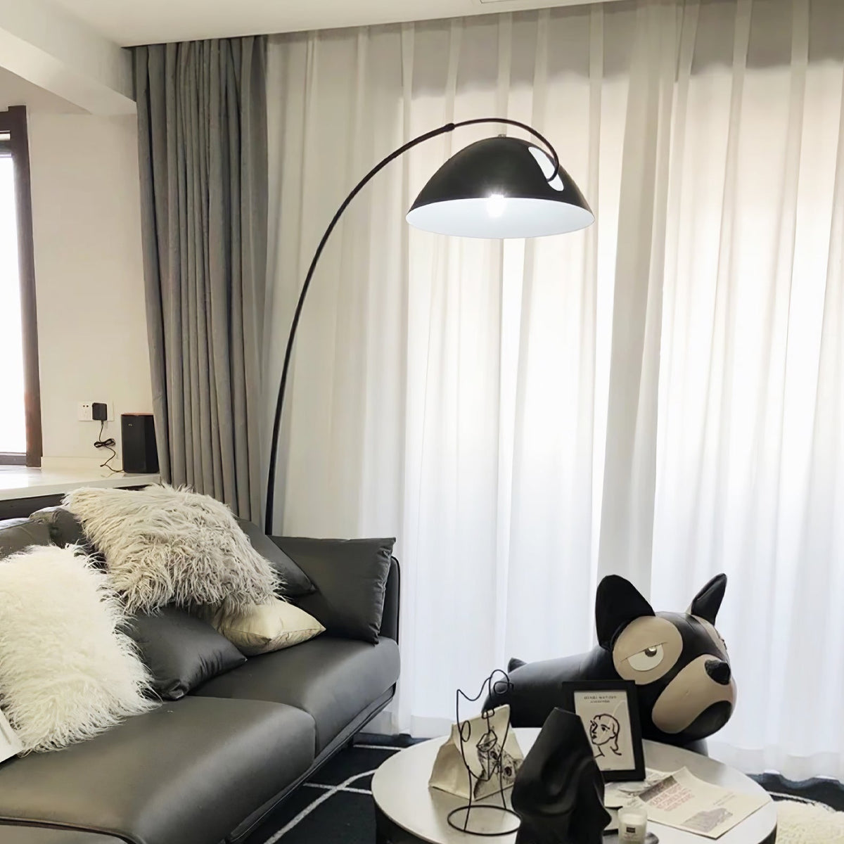 Rivon Arc Floor Lamp