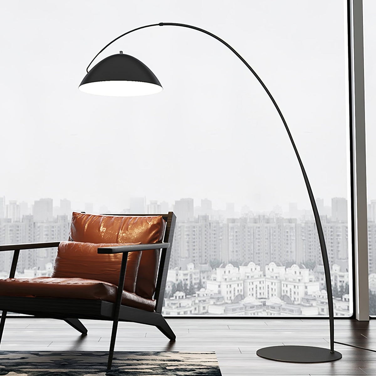 Rivon Arc Floor Lamp