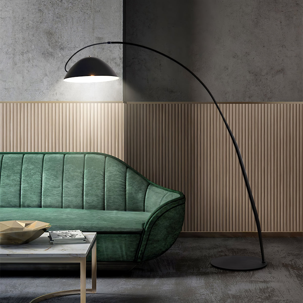 Rivon Arc Floor Lamp