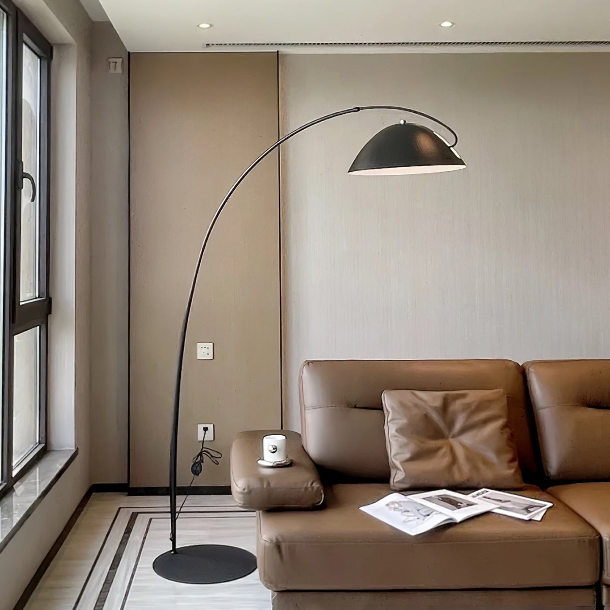 Rivon Arc Floor Lamp