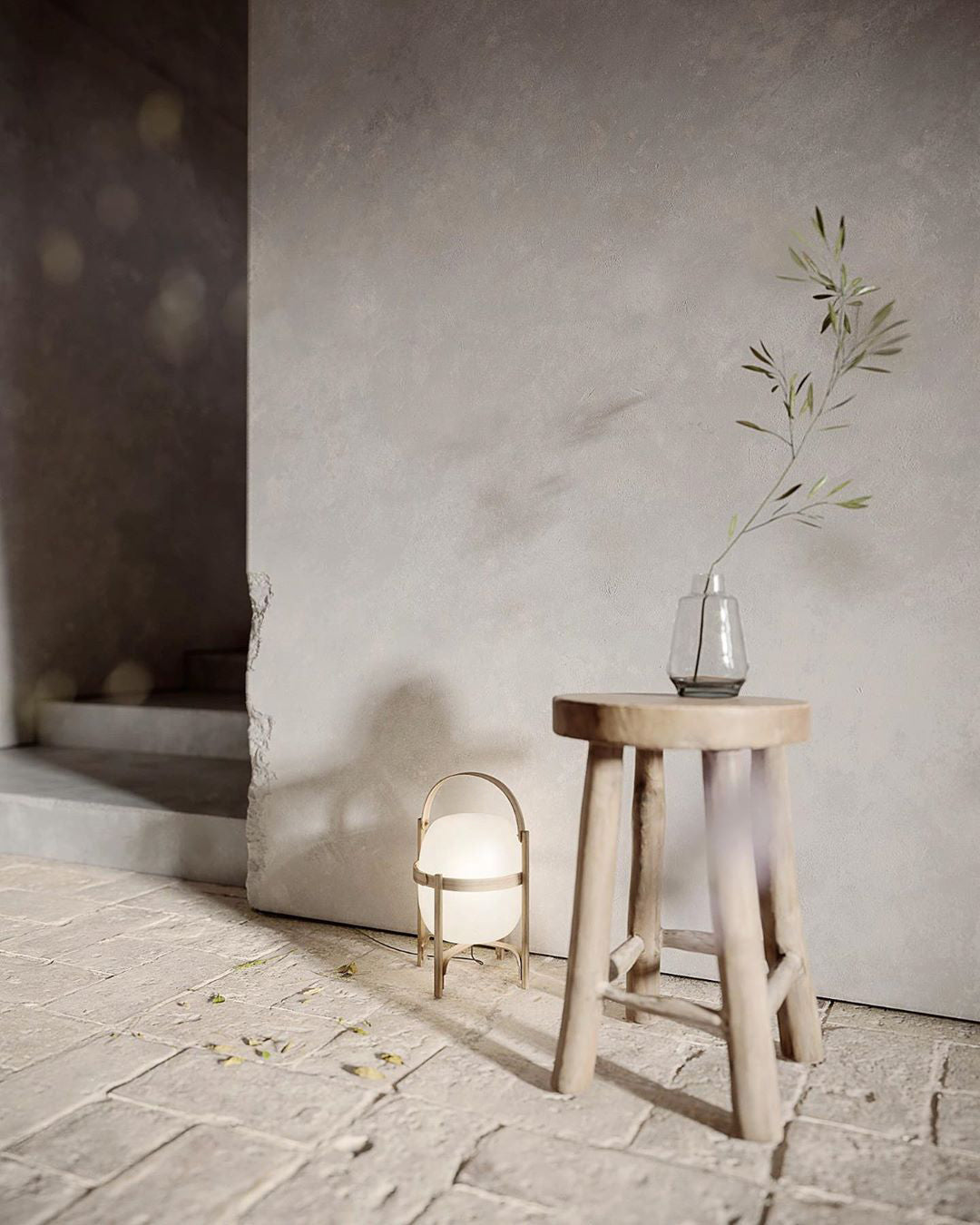 Itovelon Lantern Table Lamp