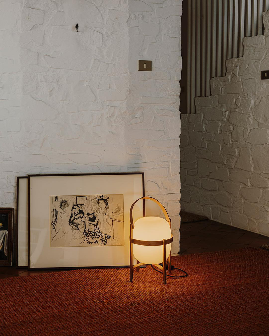 Itovelon Lantern Table Lamp