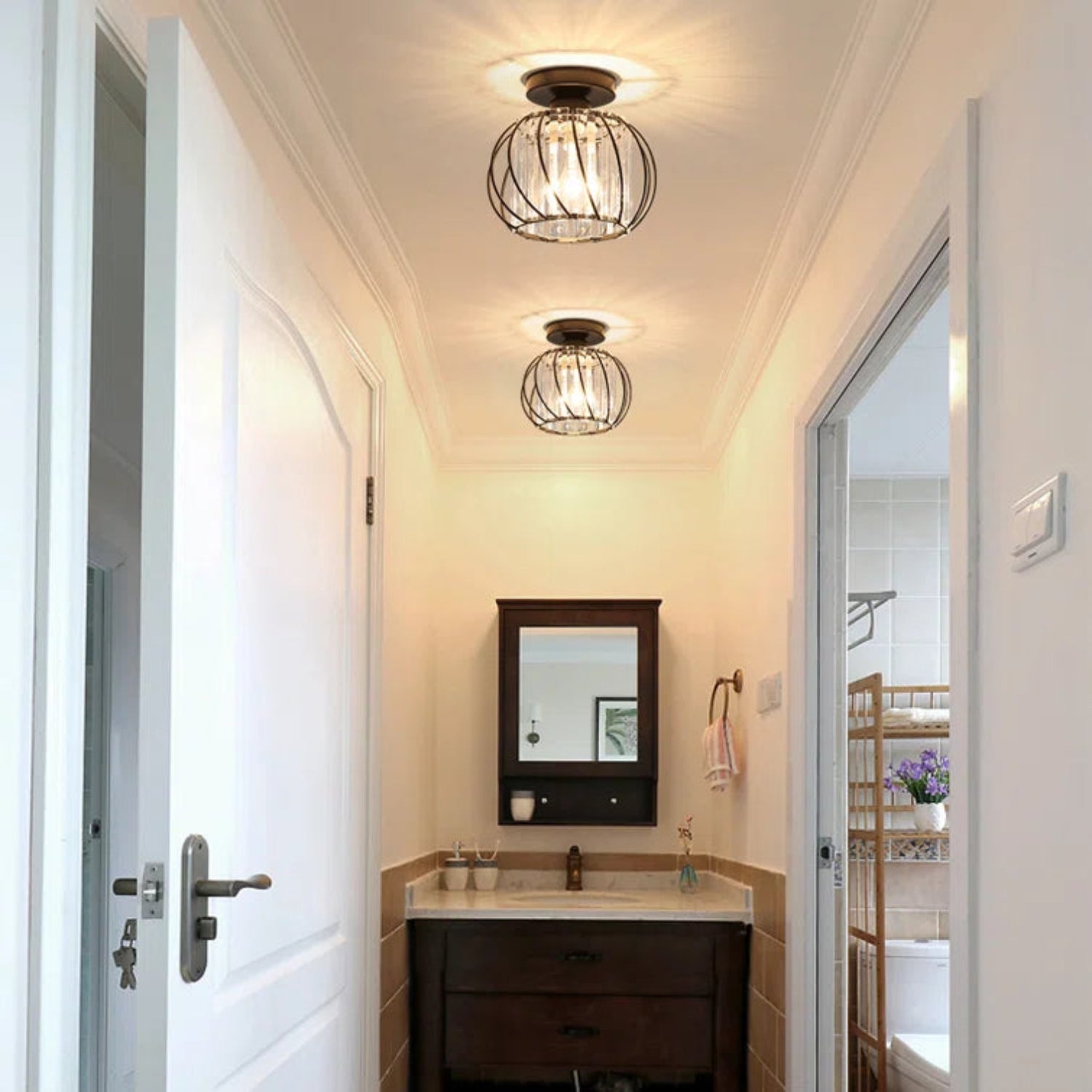 Cossera Crystal Ceiling Light