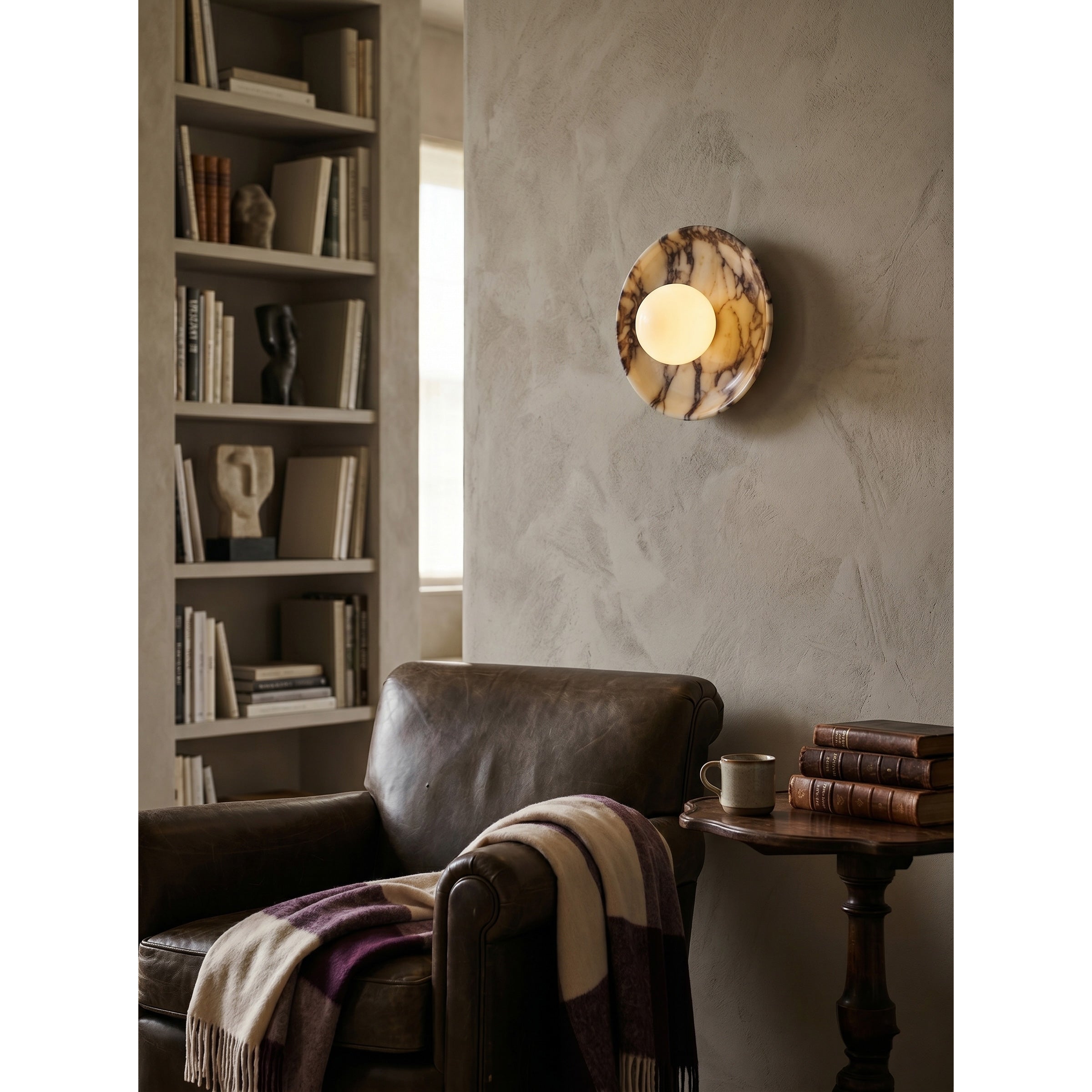 Burilan Round Wall Light