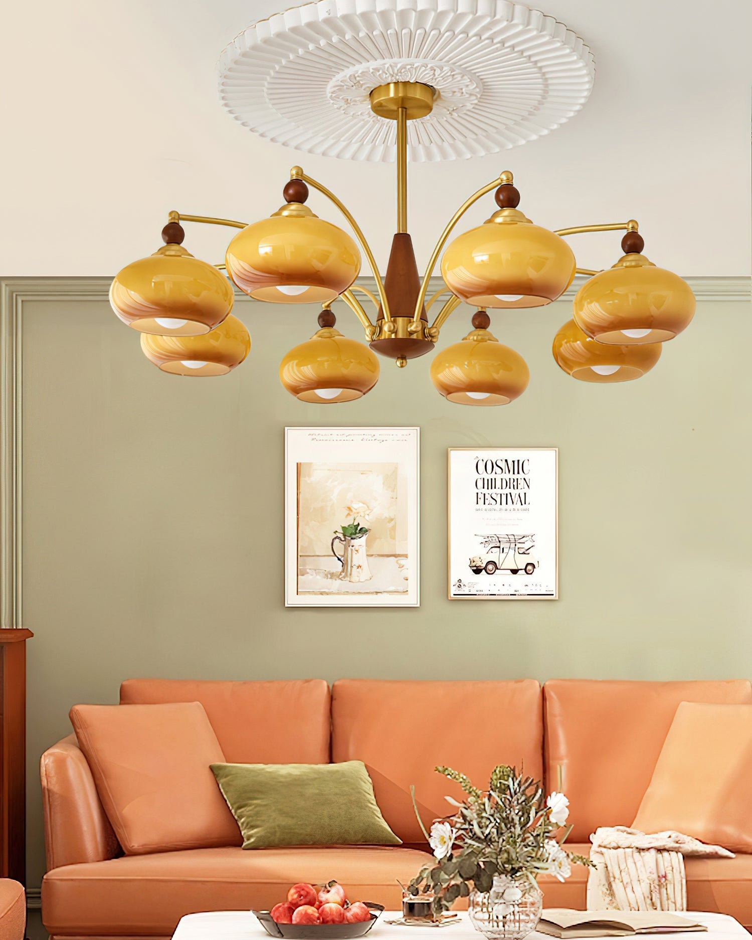 Bavinius Vintage Chandelier