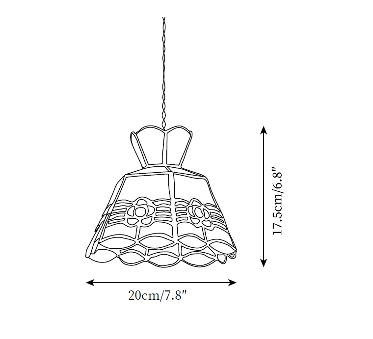Deliressa Tiffany Pendant Light