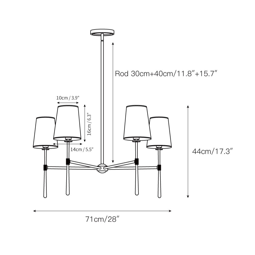 Alrizva Round Chandelier