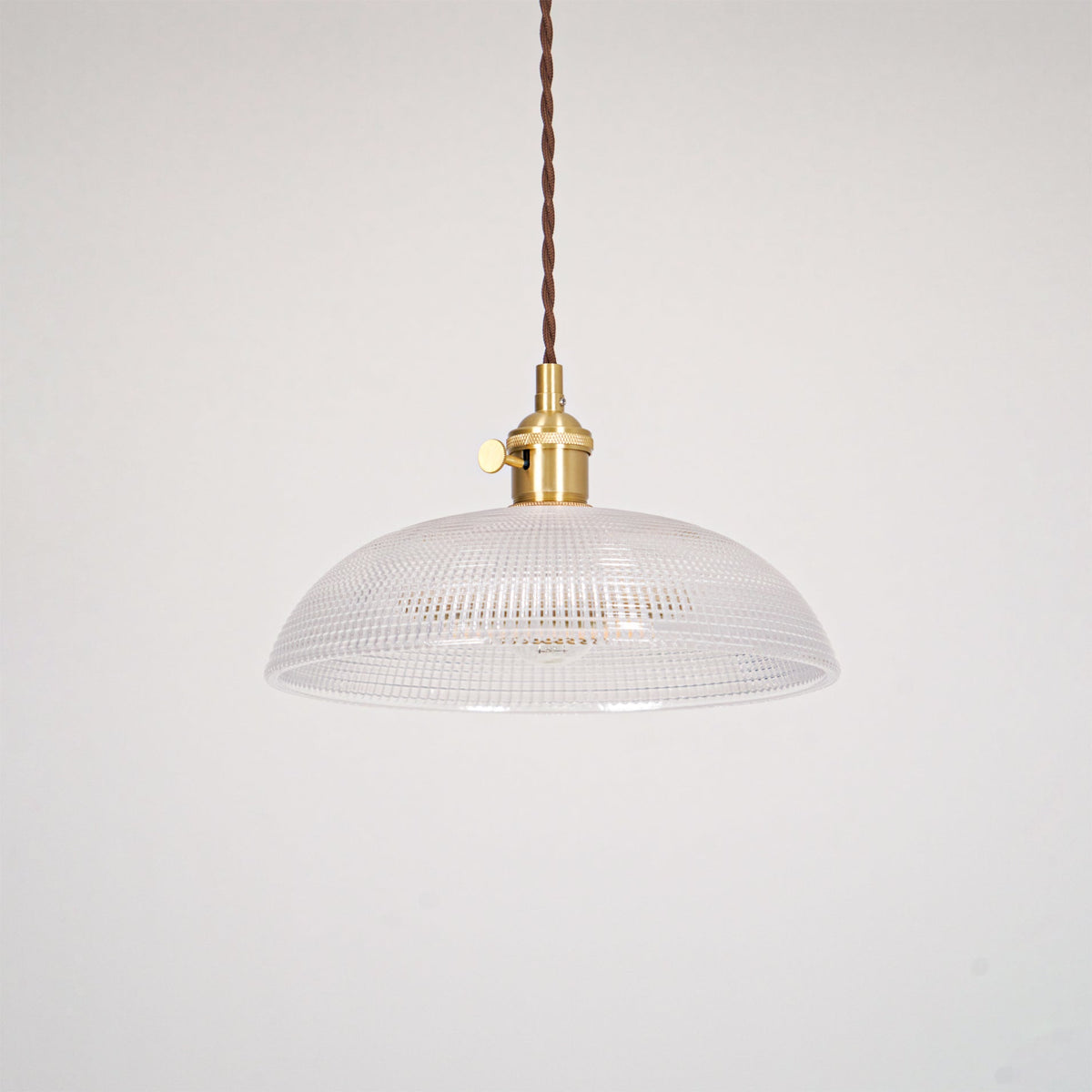 Ribbed Spiral Pendant Light – detail 29