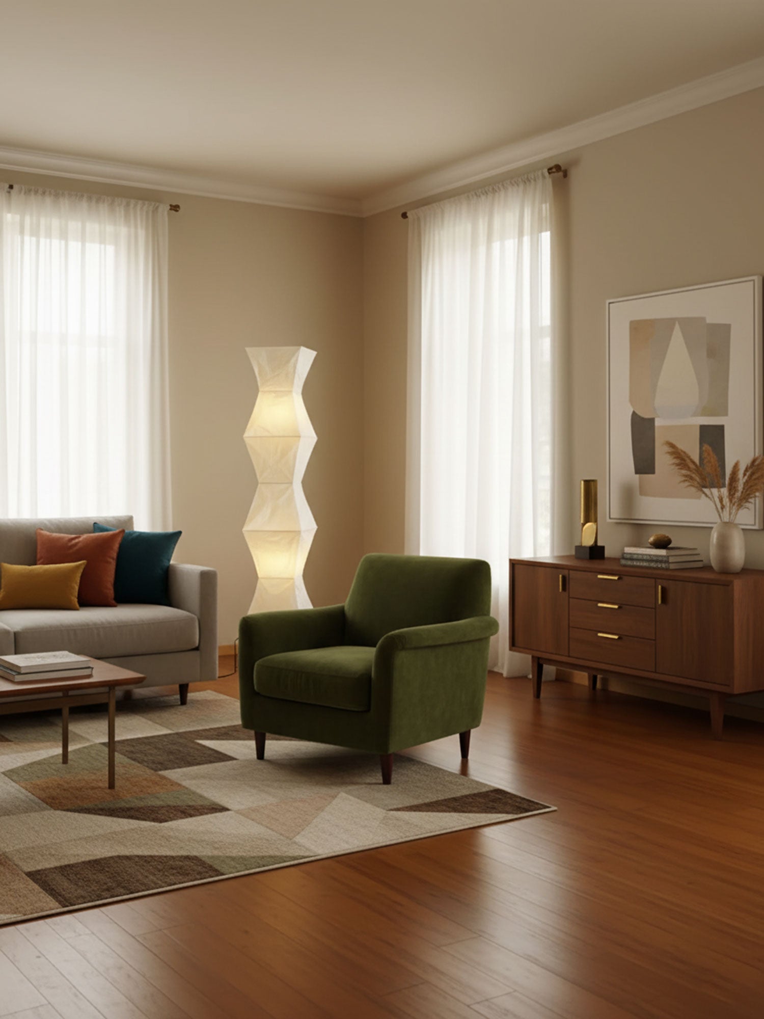 Alellan Sculptural Floor Lamp