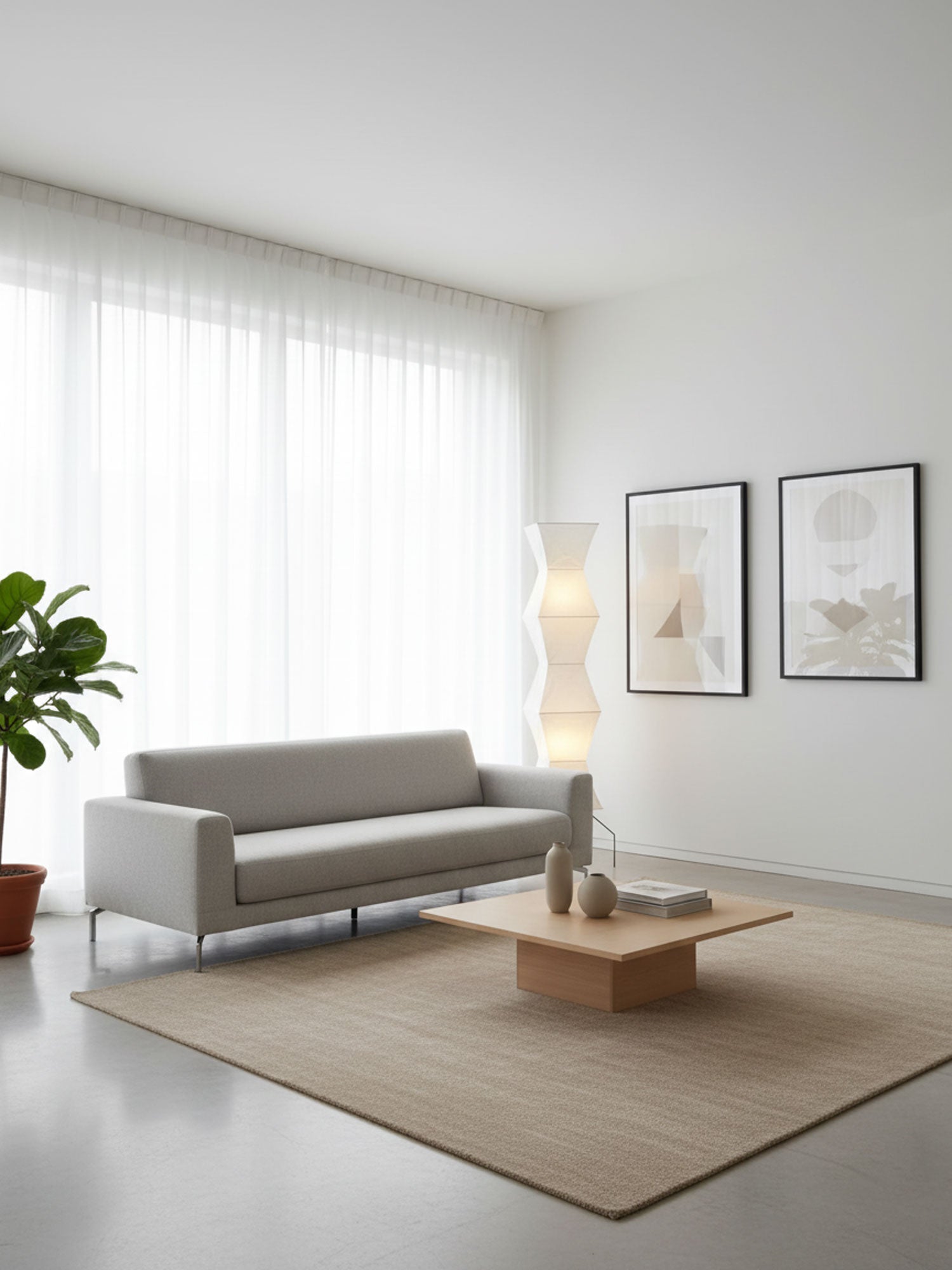Alellan Sculptural Floor Lamp