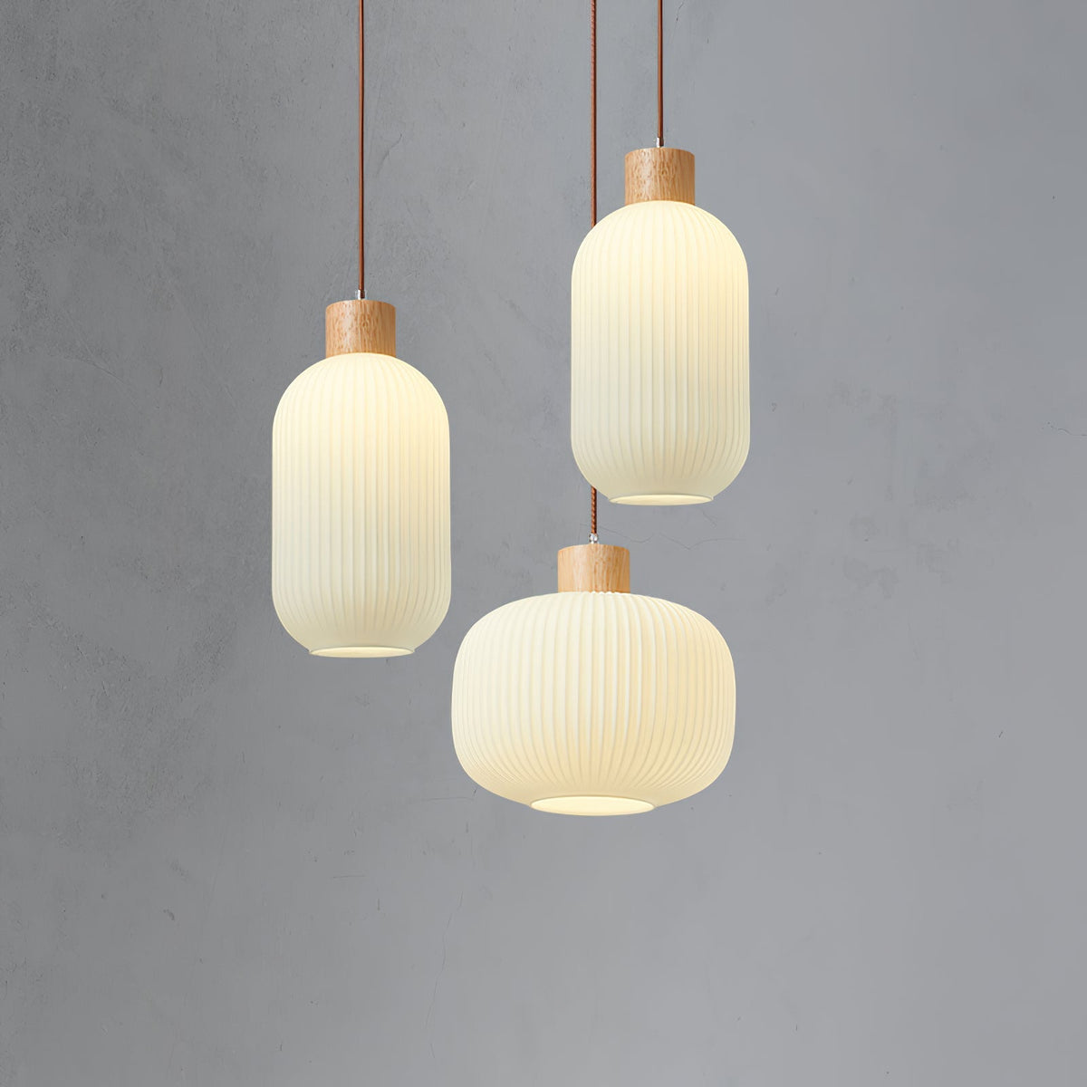 Asulivo Fluted Pendant Light