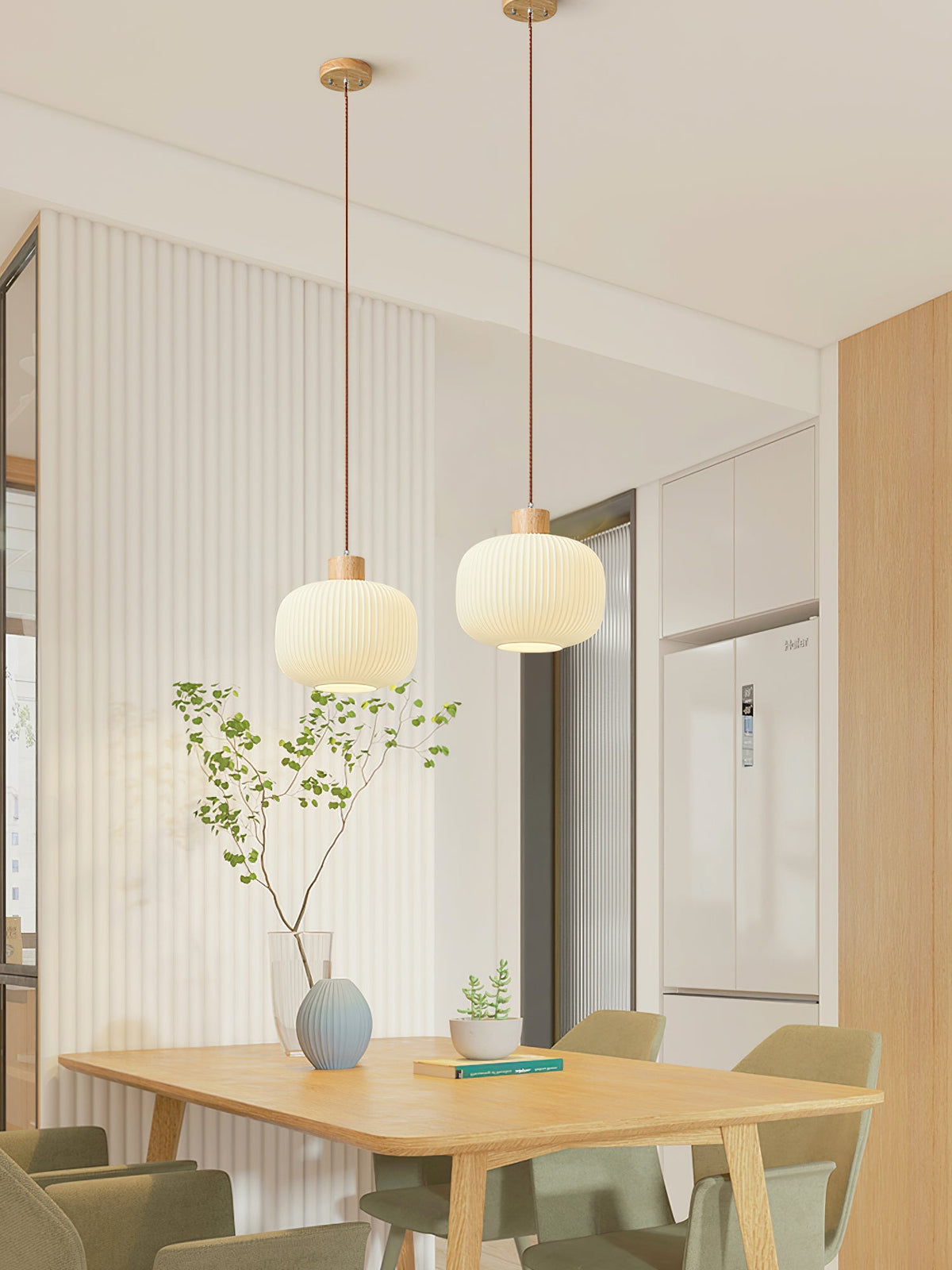 Asulivo Fluted Pendant Light