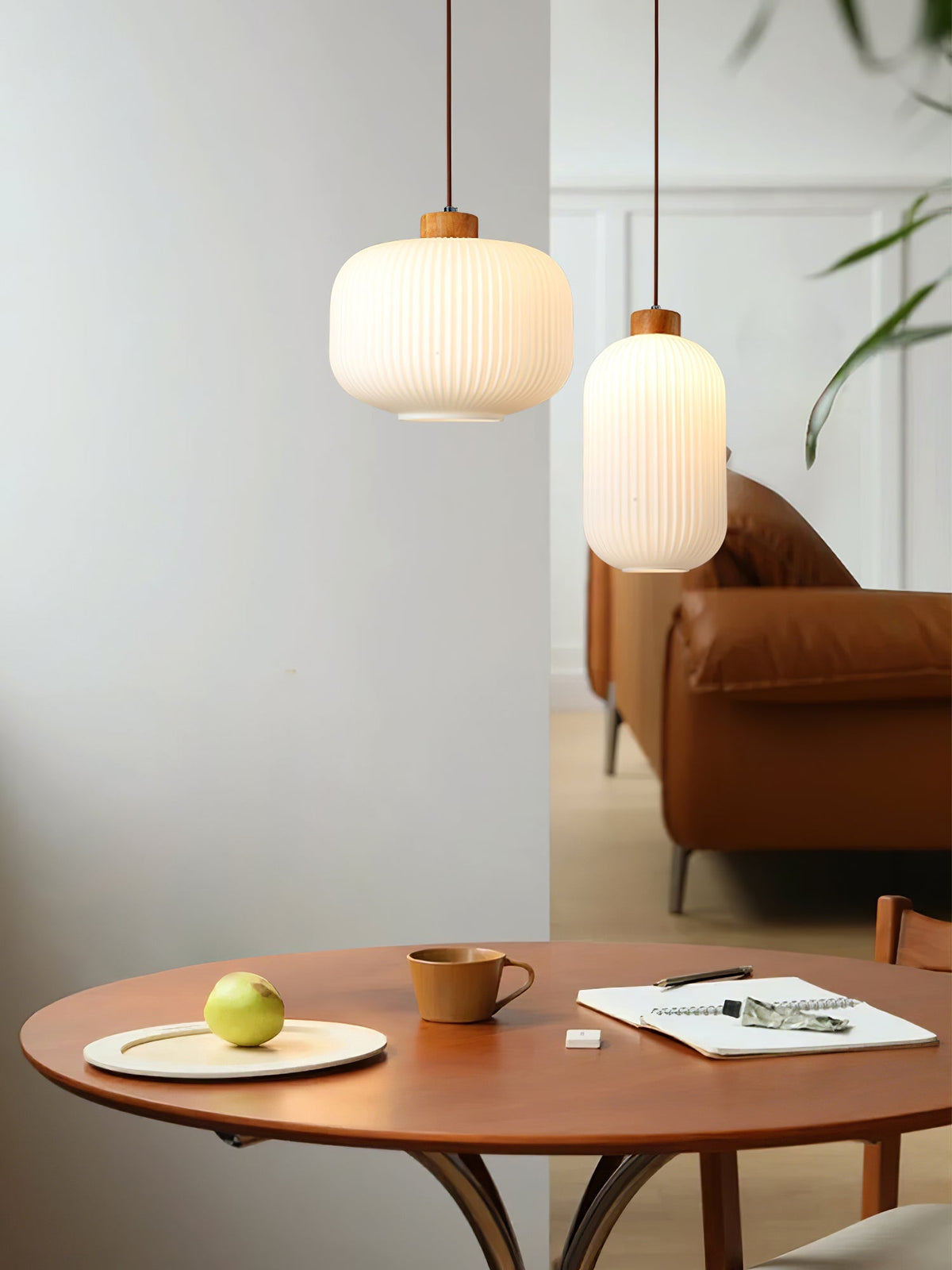 Asulivo Fluted Pendant Light