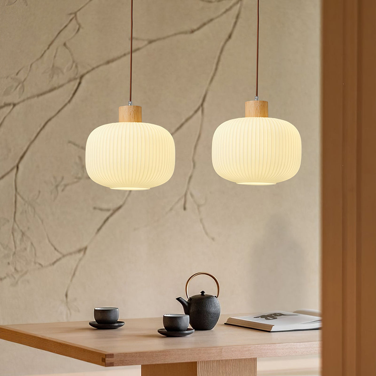Asulivo Fluted Pendant Light