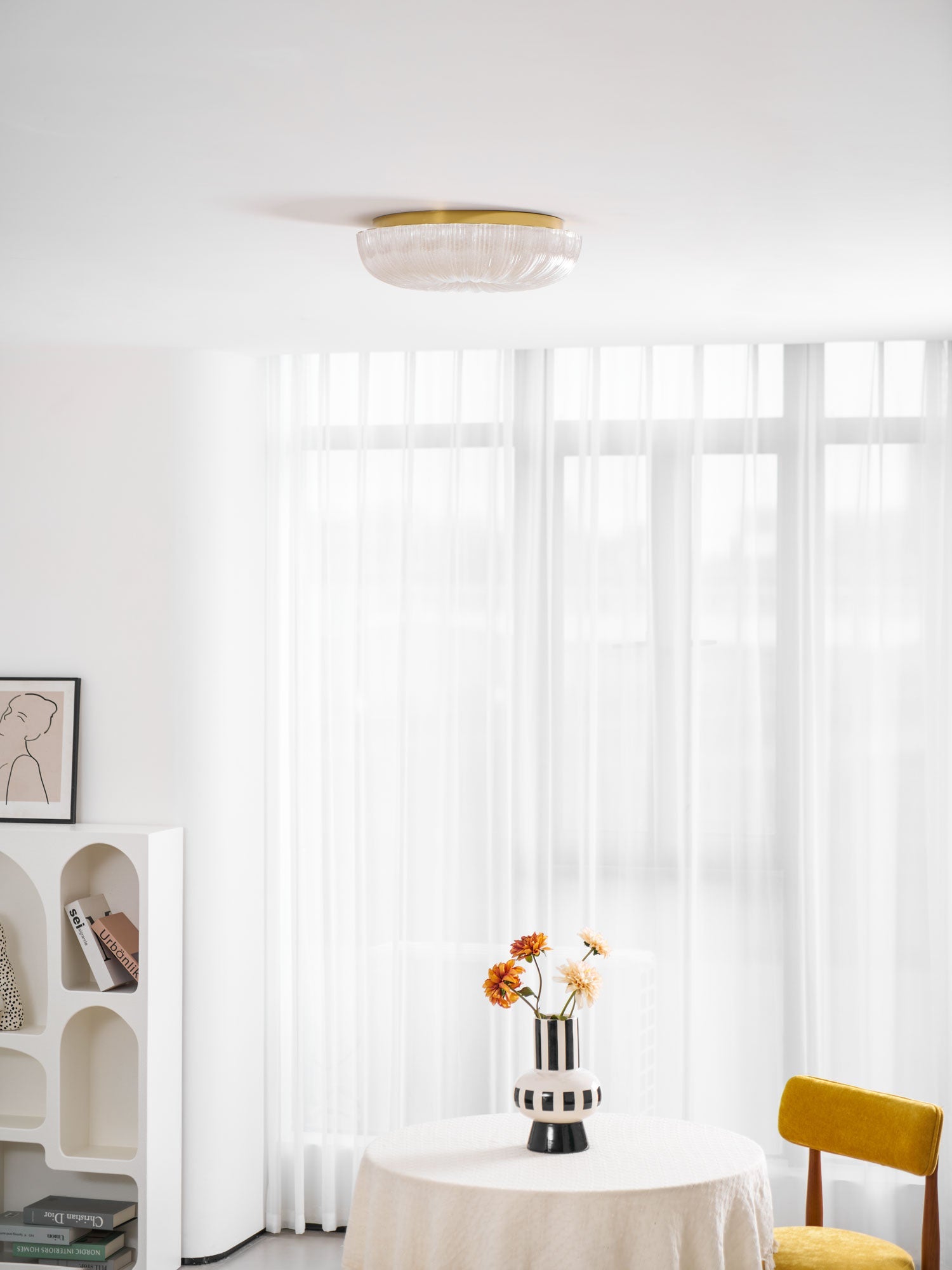 Almirius Round Ceiling Light