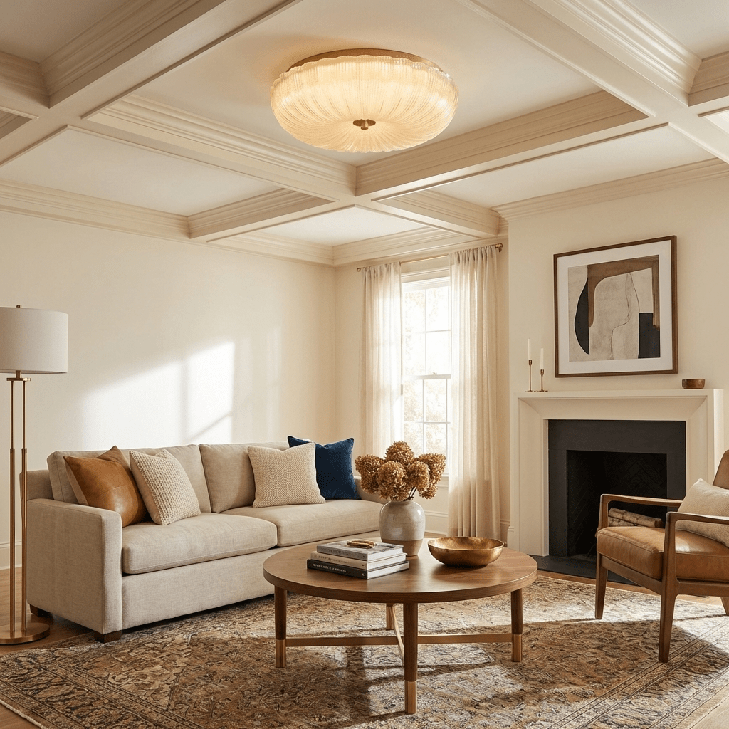 Almirius Round Ceiling Light