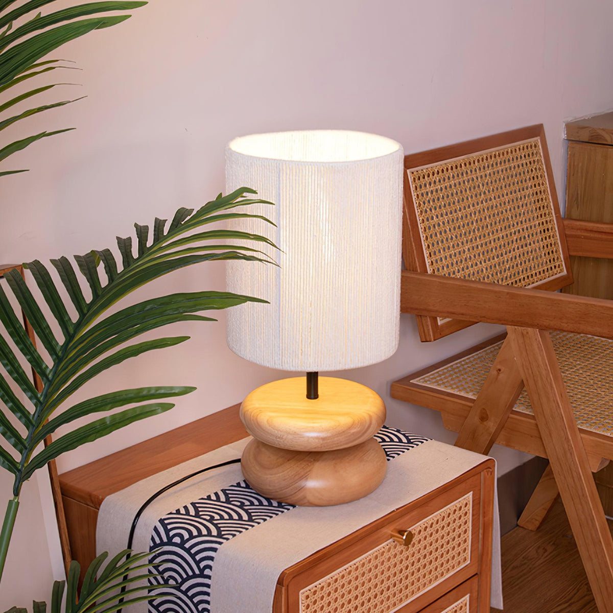 Wooden Modern Bedroom Table Lamp – detail 16