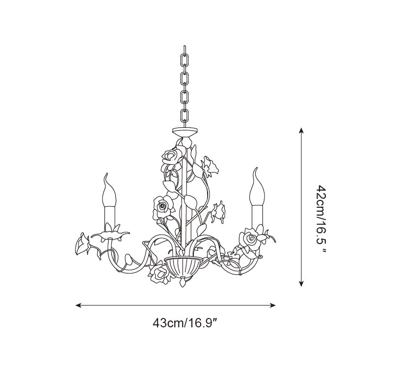 Duxiron Vintage Chandelier