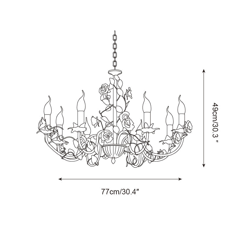 Duxiron Vintage Chandelier