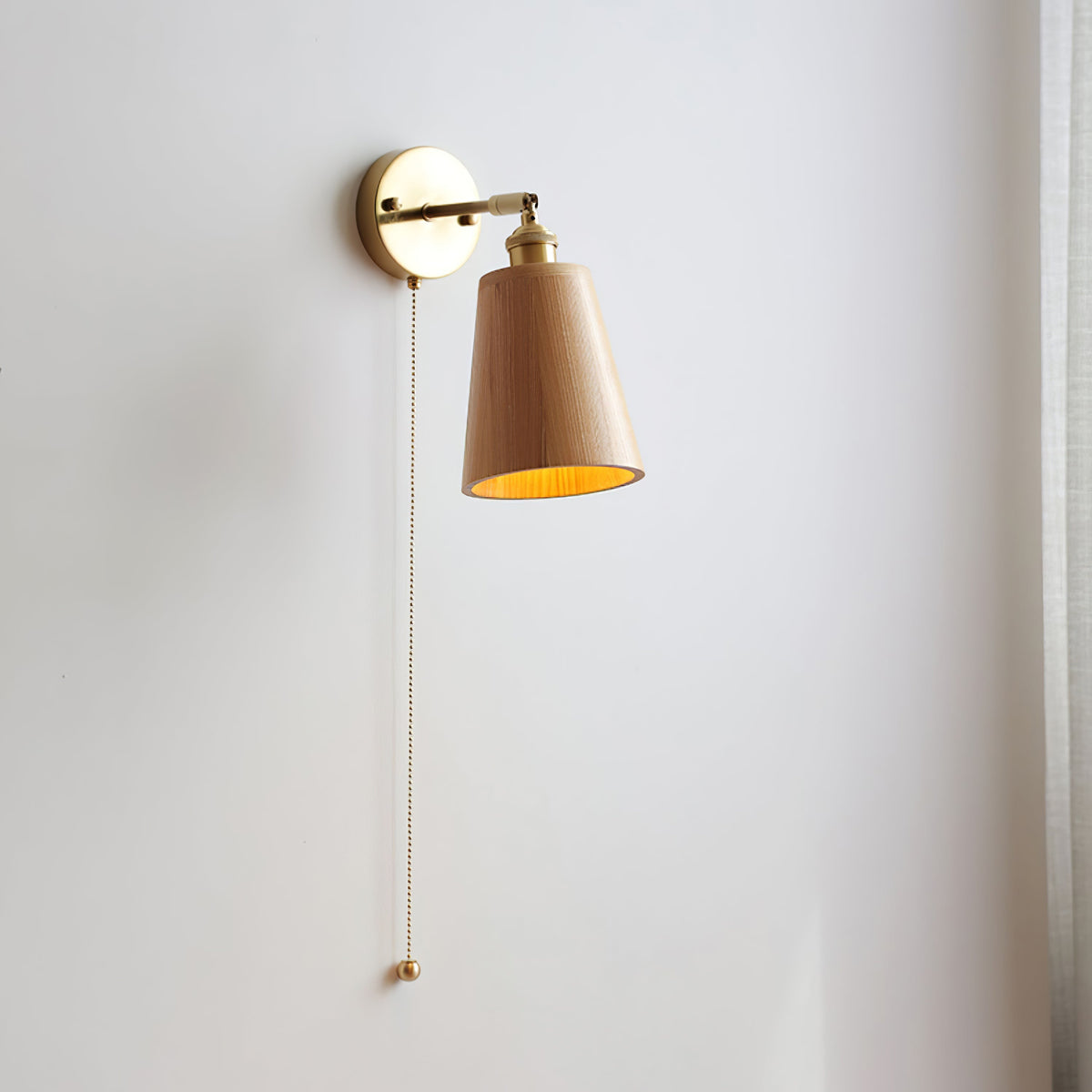 Rotatable Wooden Wall Lamp – detail 17