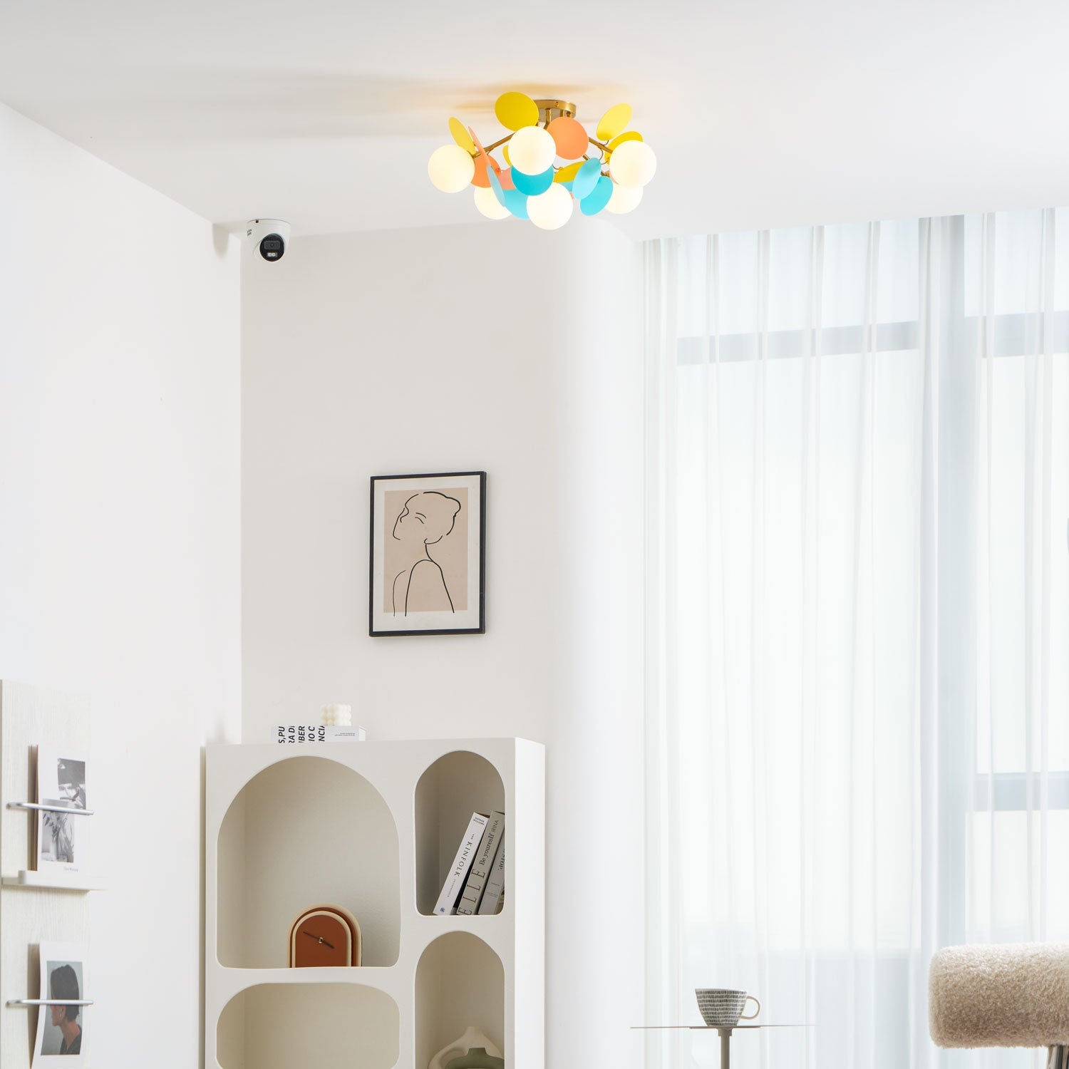 Almirirva Round Ceiling Light