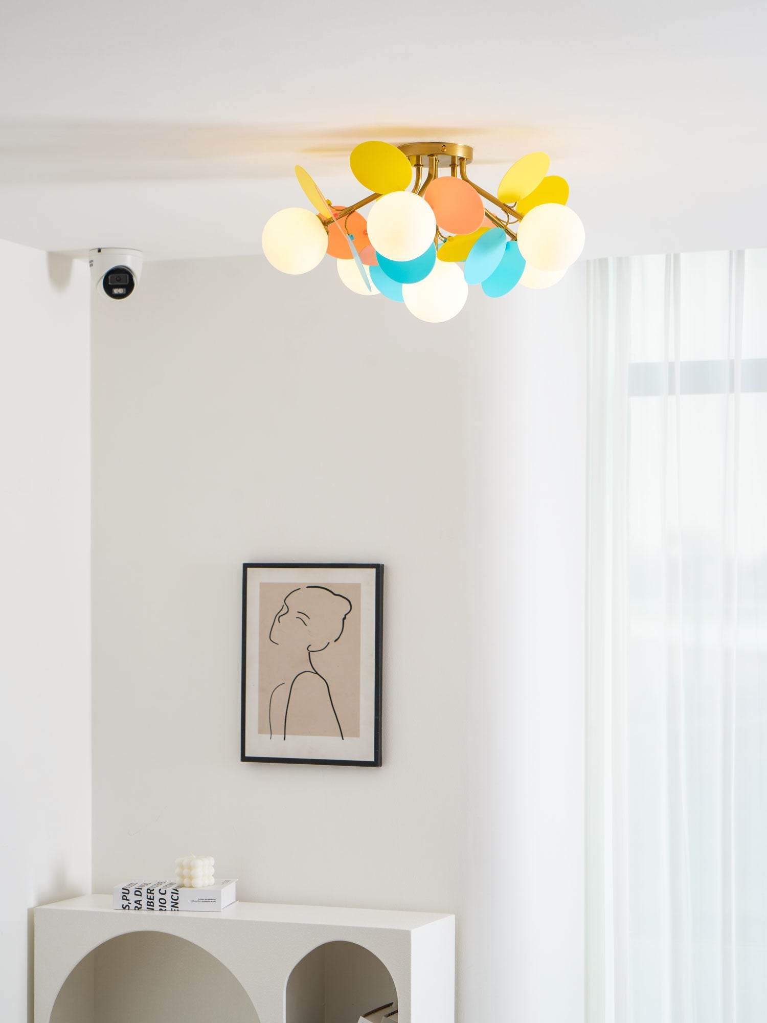 Almirirva Round Ceiling Light