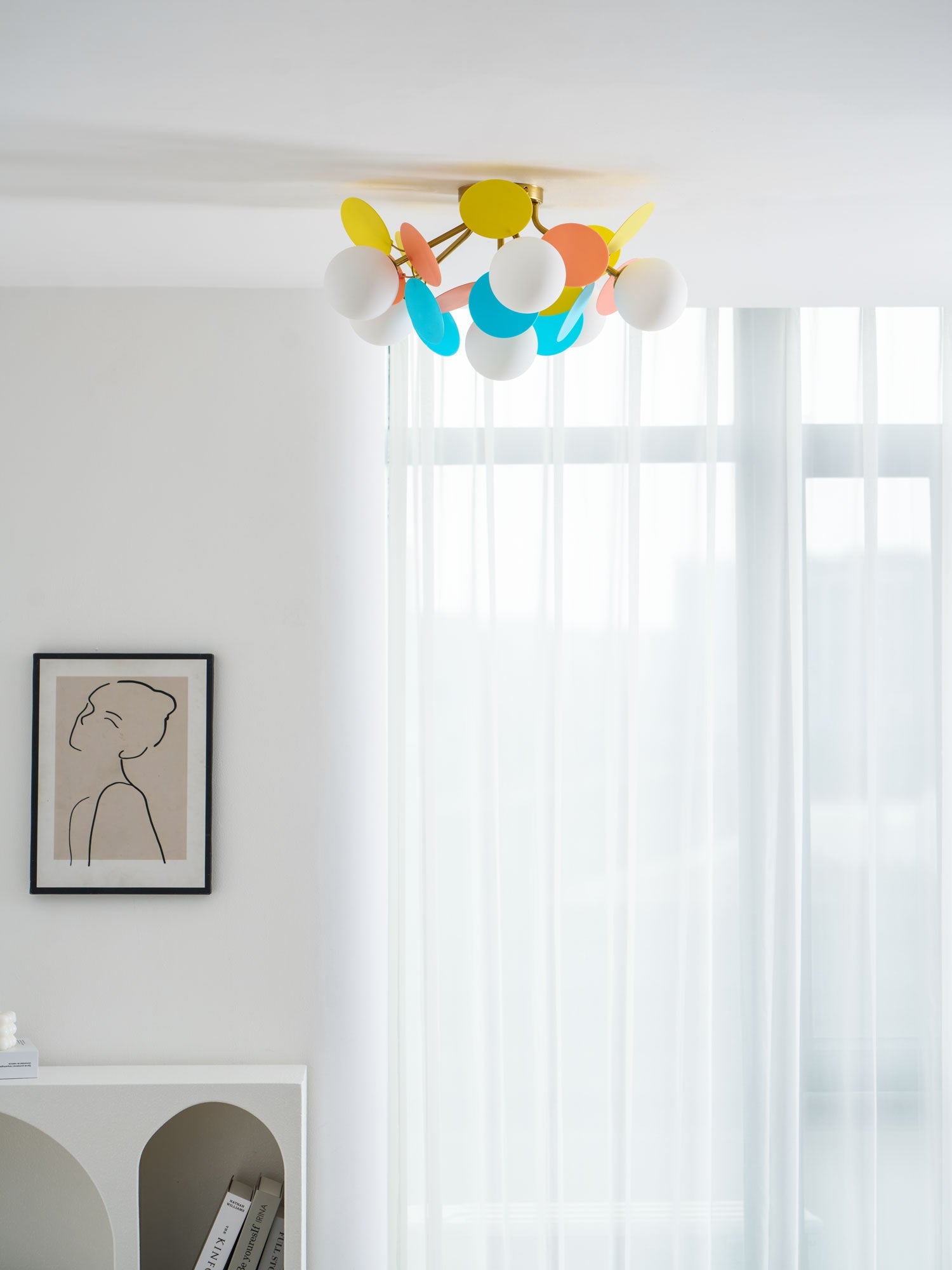 Almirirva Round Ceiling Light