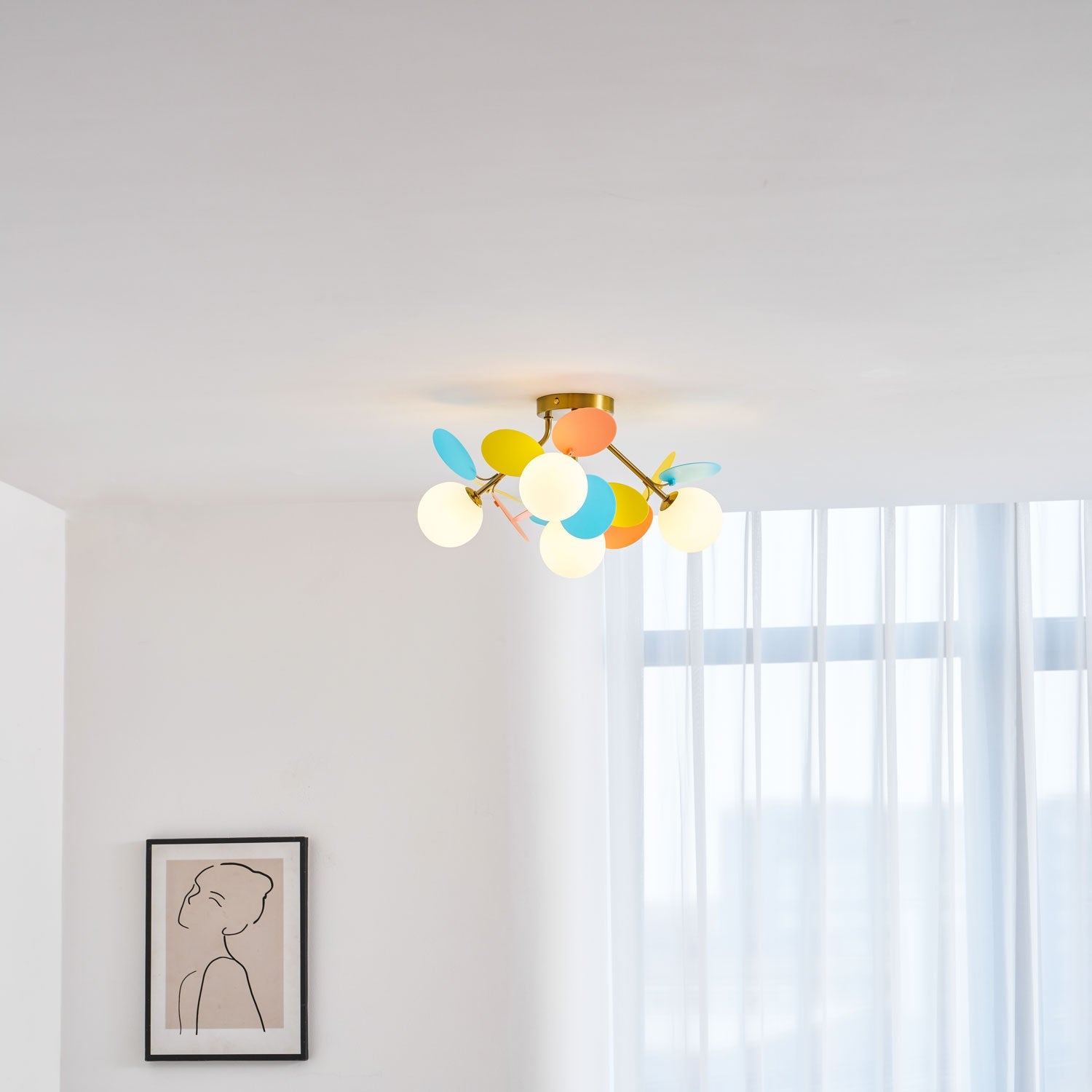 Almirirva Round Ceiling Light