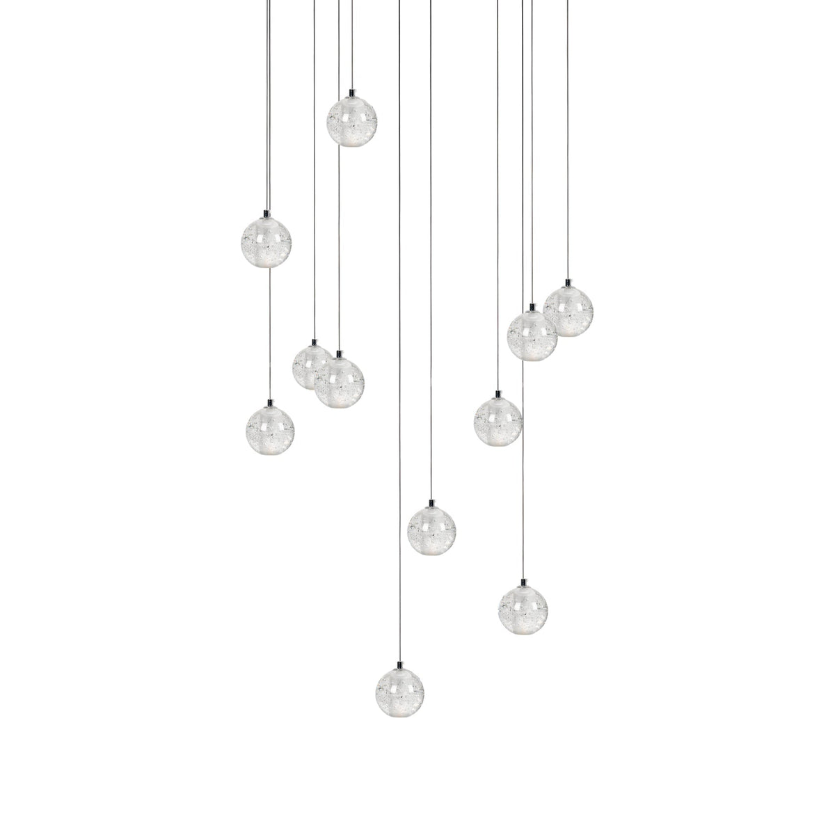 Crystal Bubbles Balls Pendant Lamp - Vakkerlight