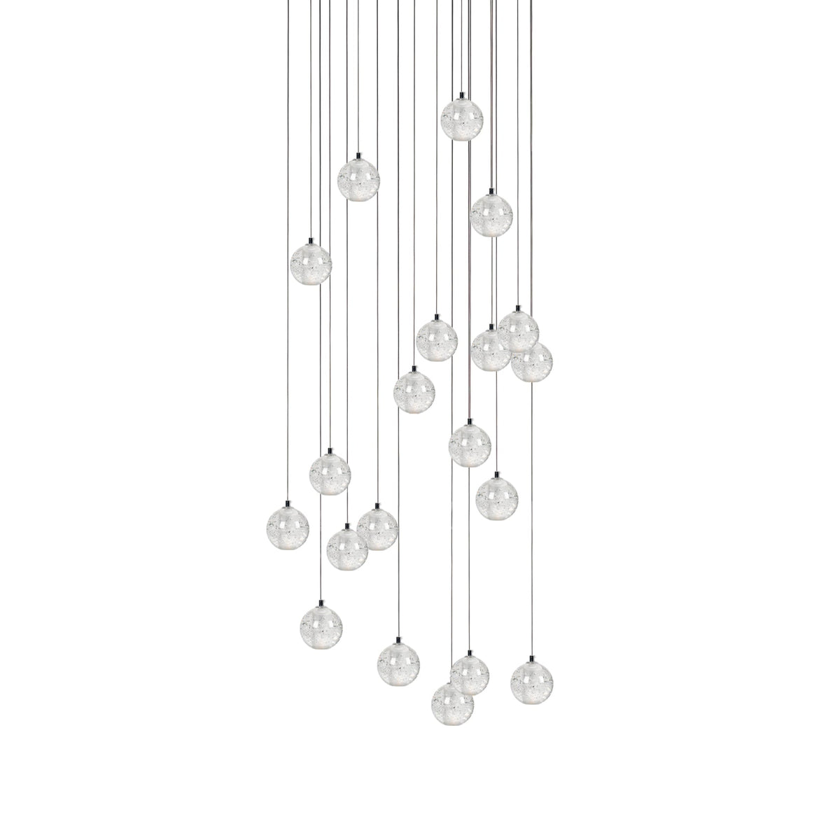 Crystal Bubbles Balls Pendant Lamp - Vakkerlight
